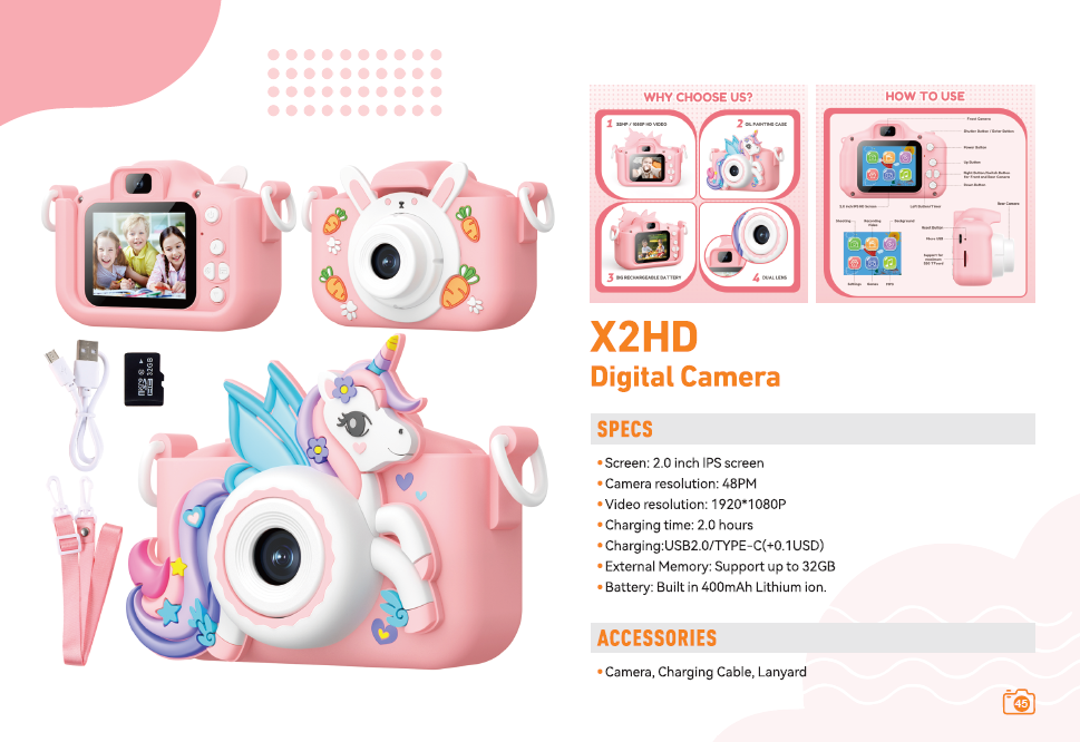 KIDS INSTANT PRINT CAMERA